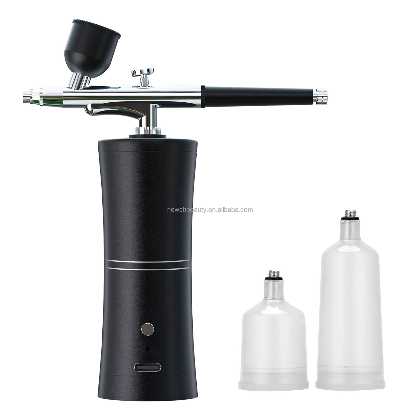 Nail Art Kaki - Cordless Airbrush Kit with Compressor USB