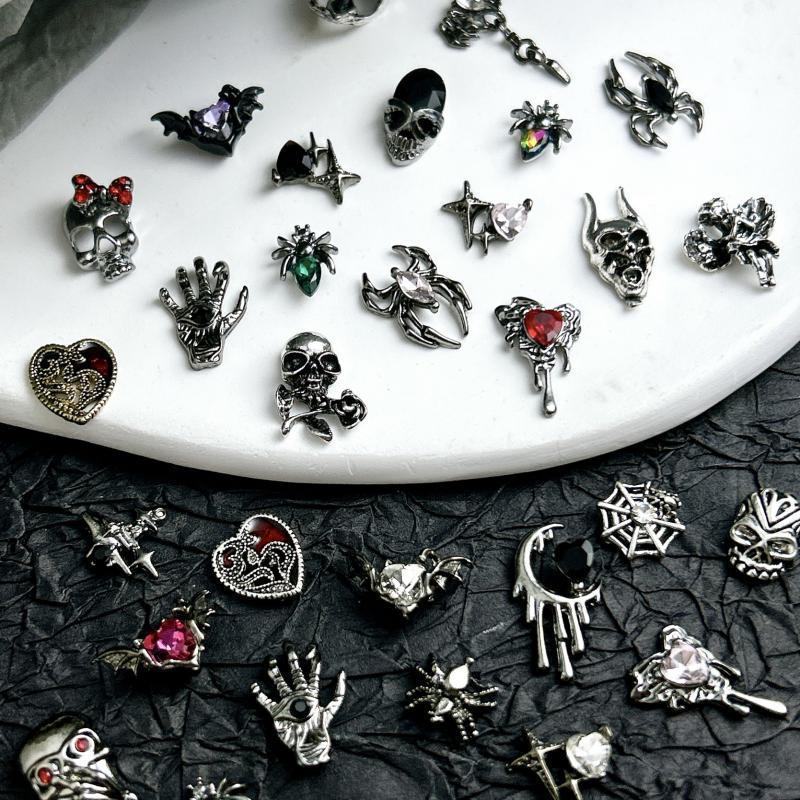 New Dark Style Alloy Nail Art  - đánh giá và giá Nail Art Vampire