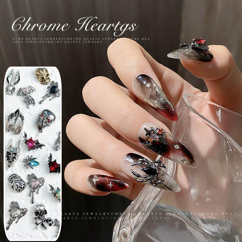New Dark Style Alloy Nail Art  - đánh giá và giá Nail Art Vampire