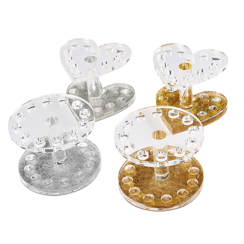 12 Holes Nail Brushes Storage  - đánh giá và giá Nail Art Kaki