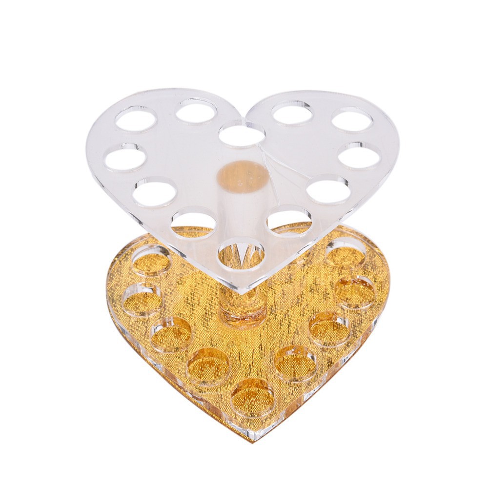 12 Holes Nail Brushes Storage  - đánh giá và giá Nail Art Kaki
