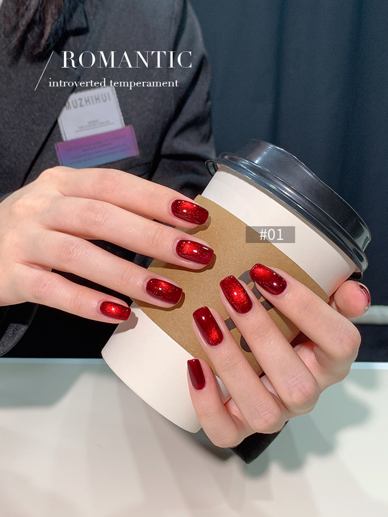 16ML Wine Red Rose Red Cat Mag - đánh giá và giá Nail Art Red Wine Cat Eye