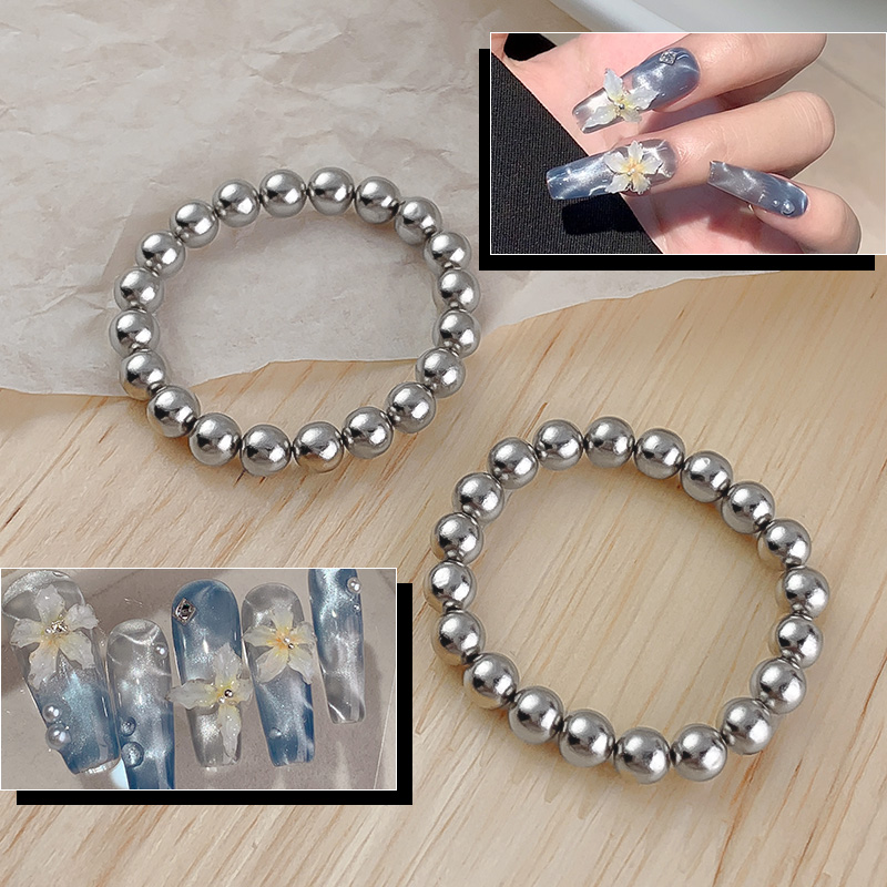KANIU 20Pcs/Set 5MM Round Magn - đánh giá và giá Nail Art Halal