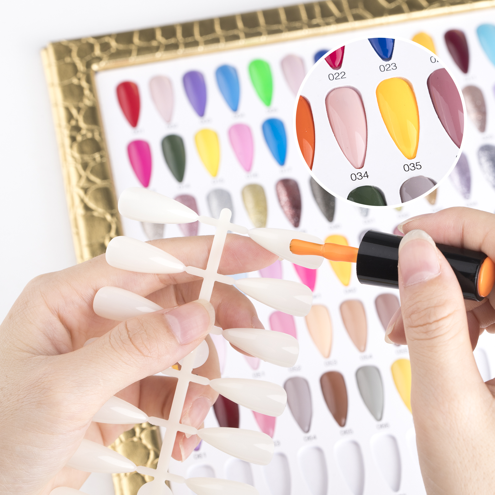 TP 216 Colors Nail Display Boo - đánh giá và giá Nail Art Kaki