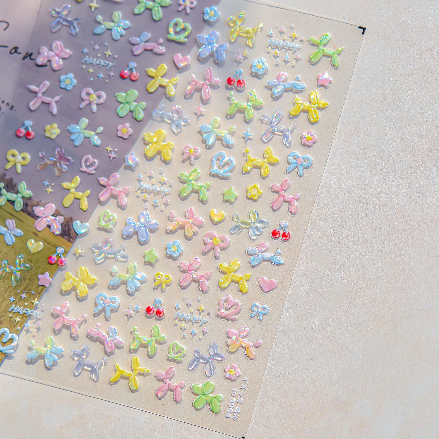 Shiny Bubbles Stars Dreamy Oce - đánh giá và giá Nail Art Vampire