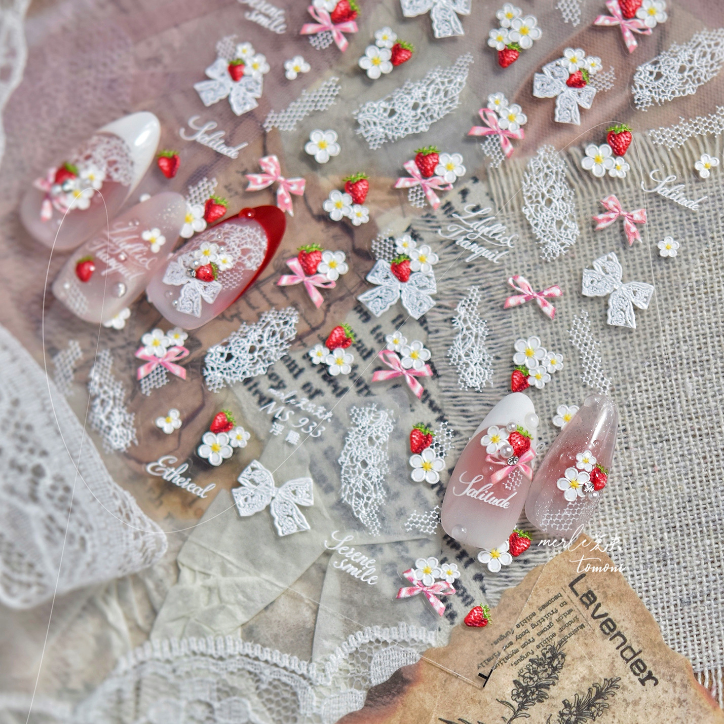 Ballet-themed Nail Stickers La - đánh giá và giá Nail Art Vampire