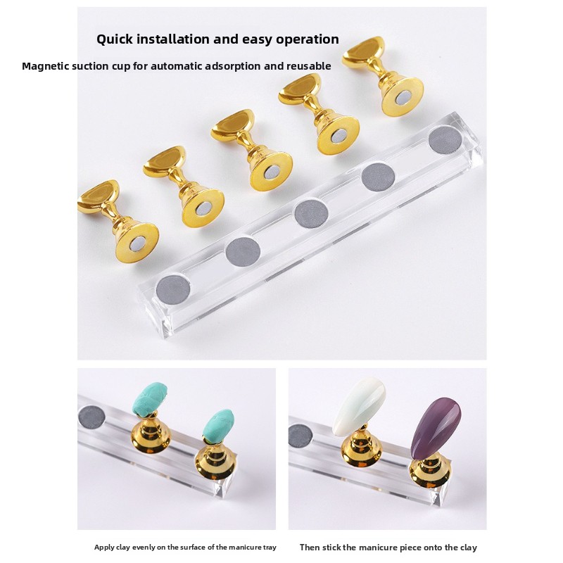 1set Nail Tip Holder Japanese  - đánh giá và giá Nail Art Kaki