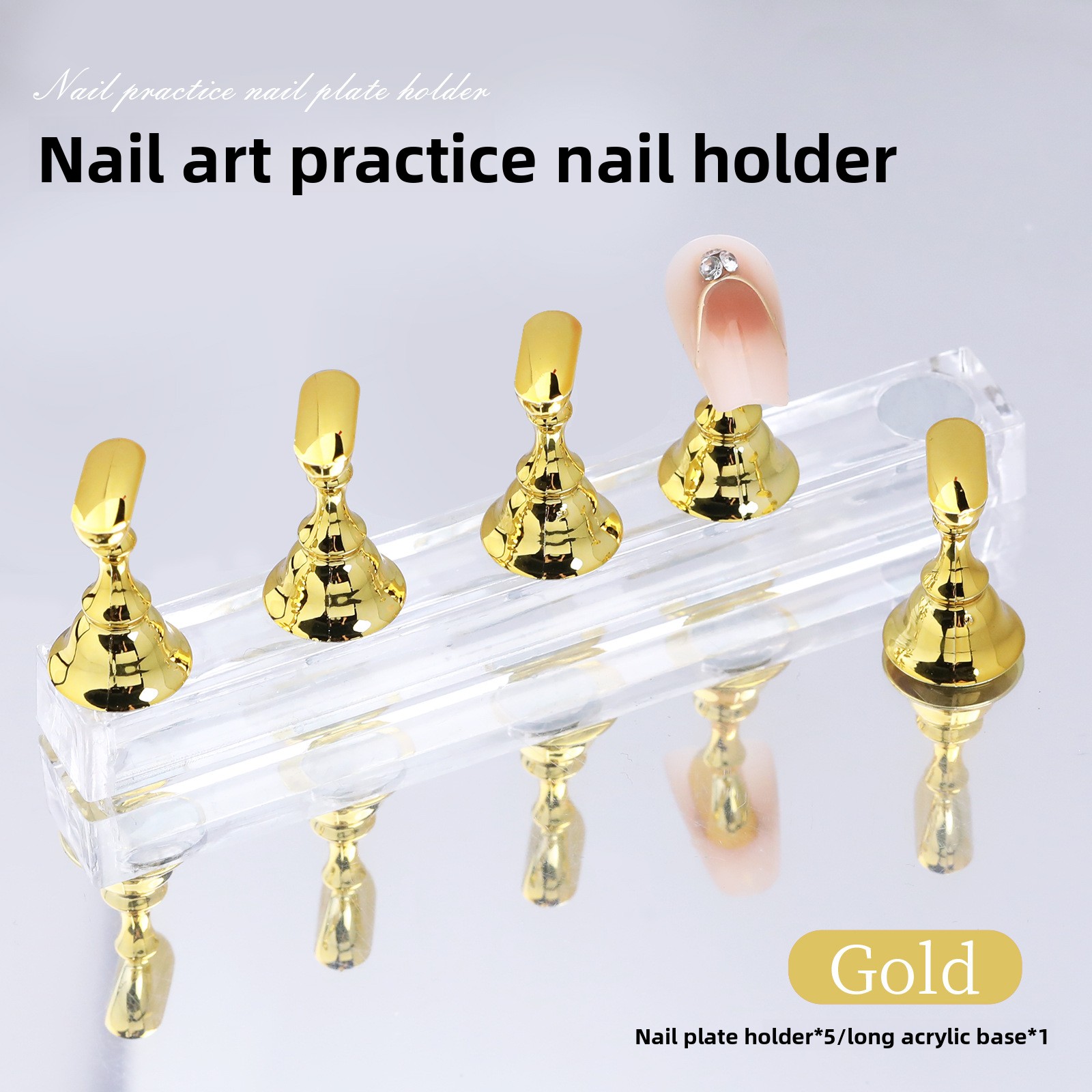 1set Nail Tip Holder Japanese  - đánh giá và giá Nail Art Kaki