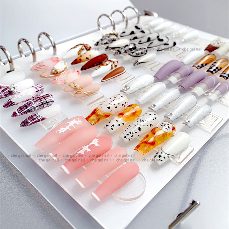 Nail Tips Art Display Storage  - đánh giá và giá Nail Art Kaki