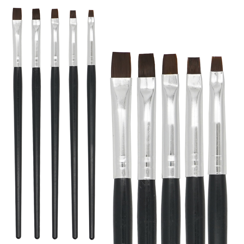 5pcs Dental Resin Brush Pen Po - đánh giá và giá Nail Art Kaki