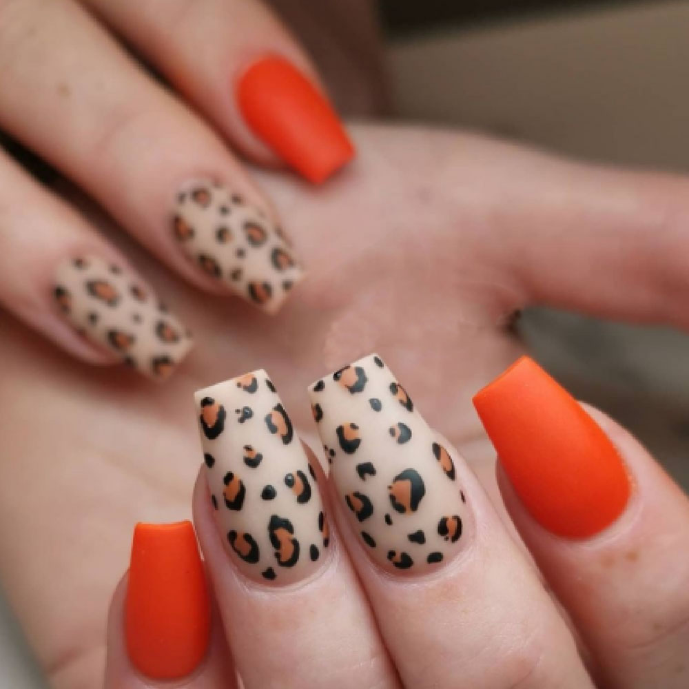 1 Sheet Leopard Sticker 3D Sli - đánh giá và giá Nail Art Leopard