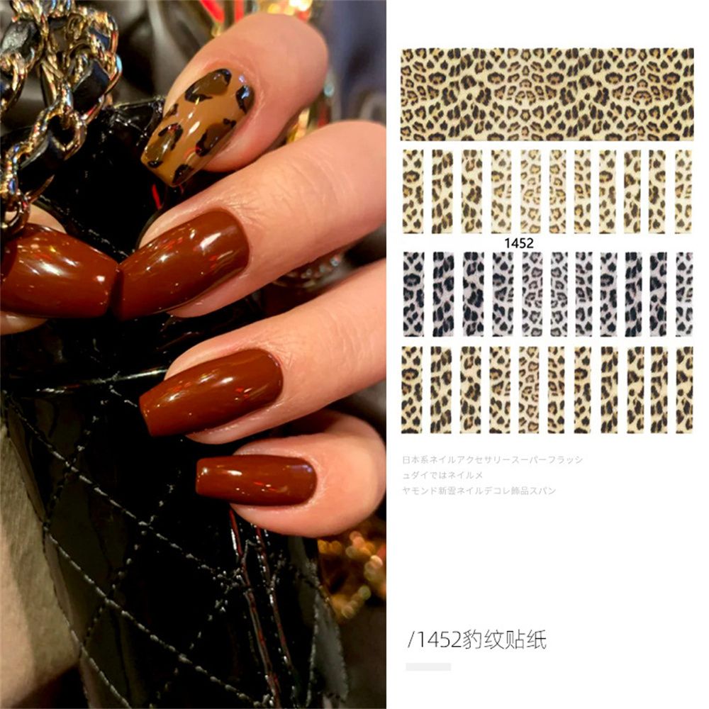 Manicure Tools Animal Series T - đánh giá và giá Nail Art Leopard