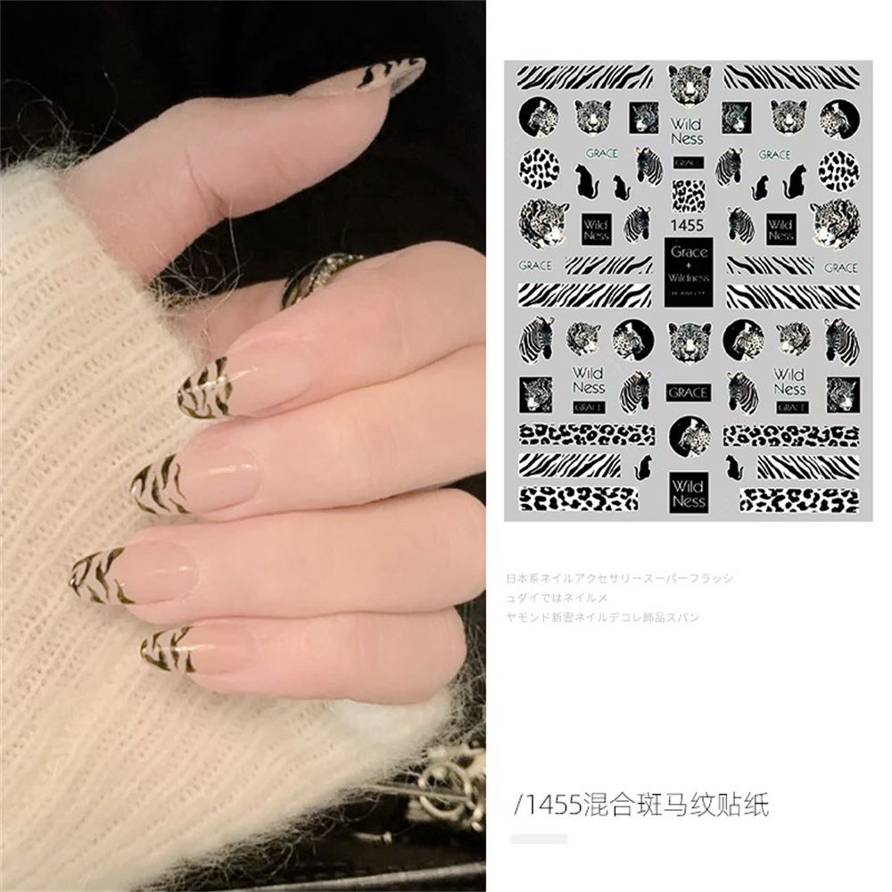 Manicure Tools Animal Series T - đánh giá và giá Nail Art Leopard