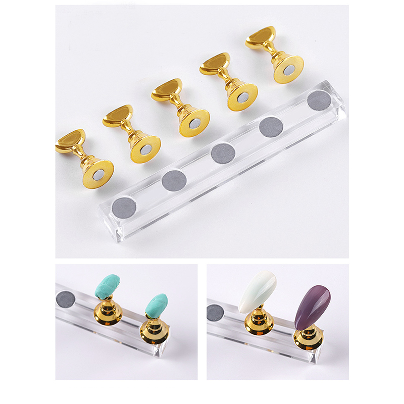 5/30pcs/Set Magnetic Nail Hold - đánh giá và giá Nail Art Kaki