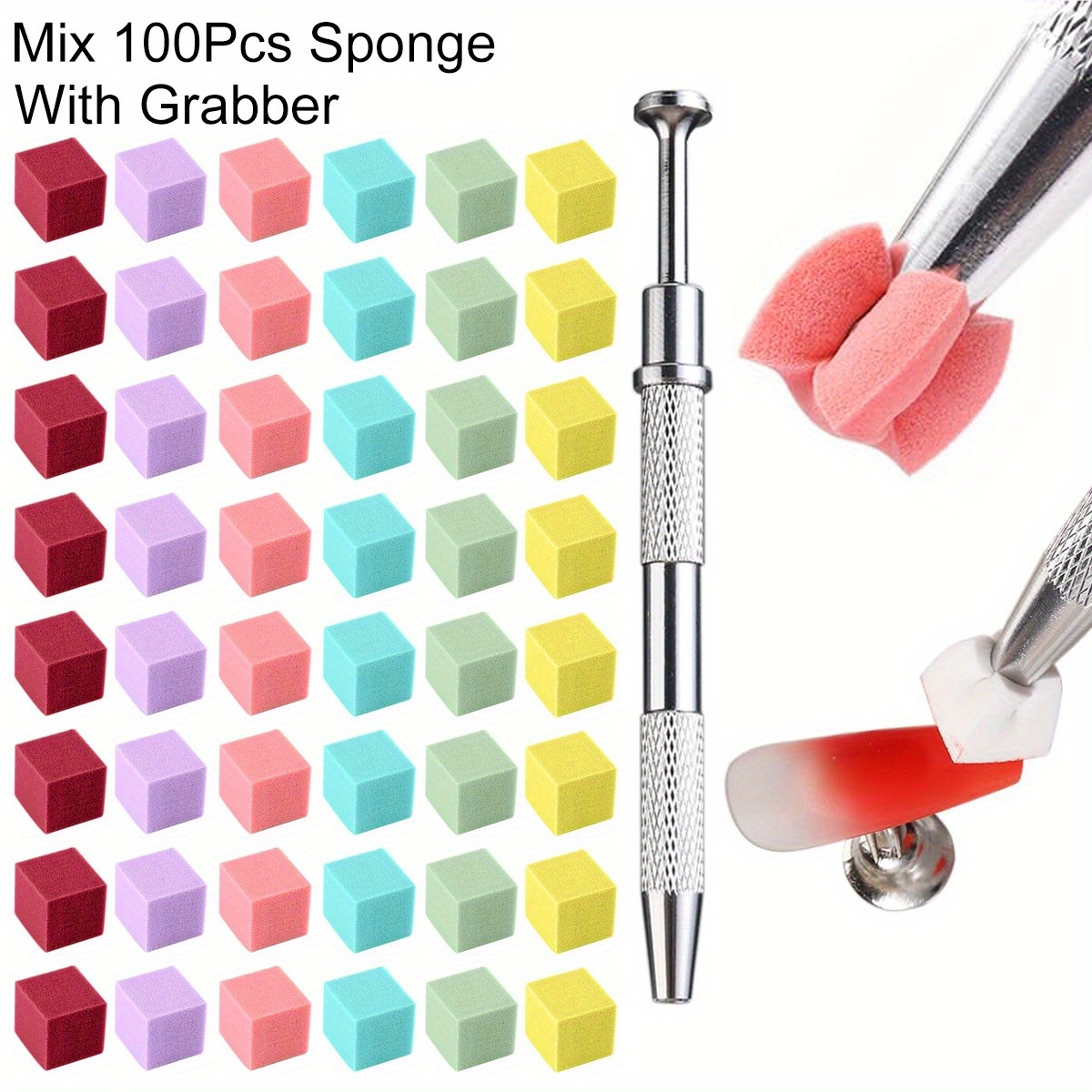 1/50/100Pcs Square Nail Art Sp - đánh giá và giá Nail Art Kaki