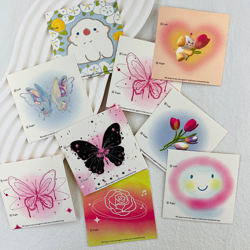 50Pcs 6.5x6.5cm 8x8cm Press On - đánh giá và giá Nail Art Kaki