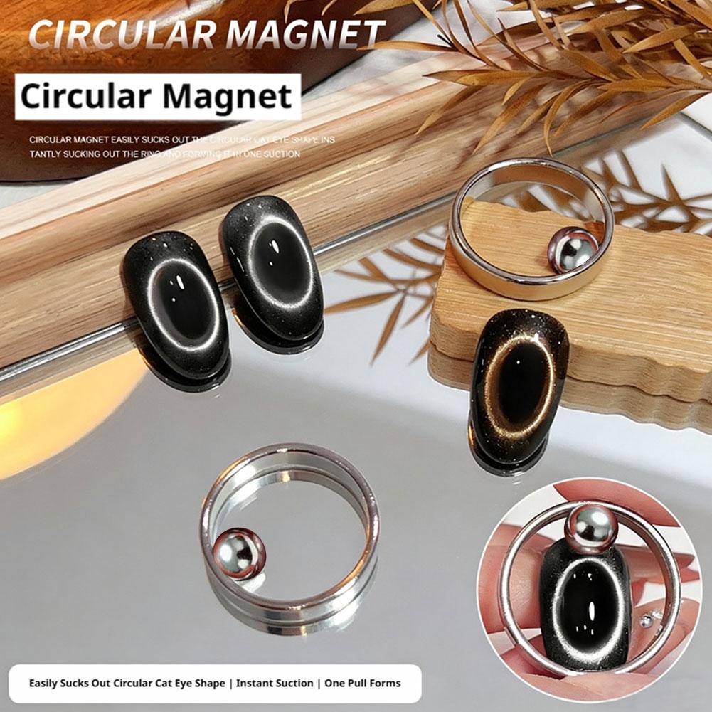 Circular Hollow Cat Eye Nail M - đánh giá và giá Nail Art Halal