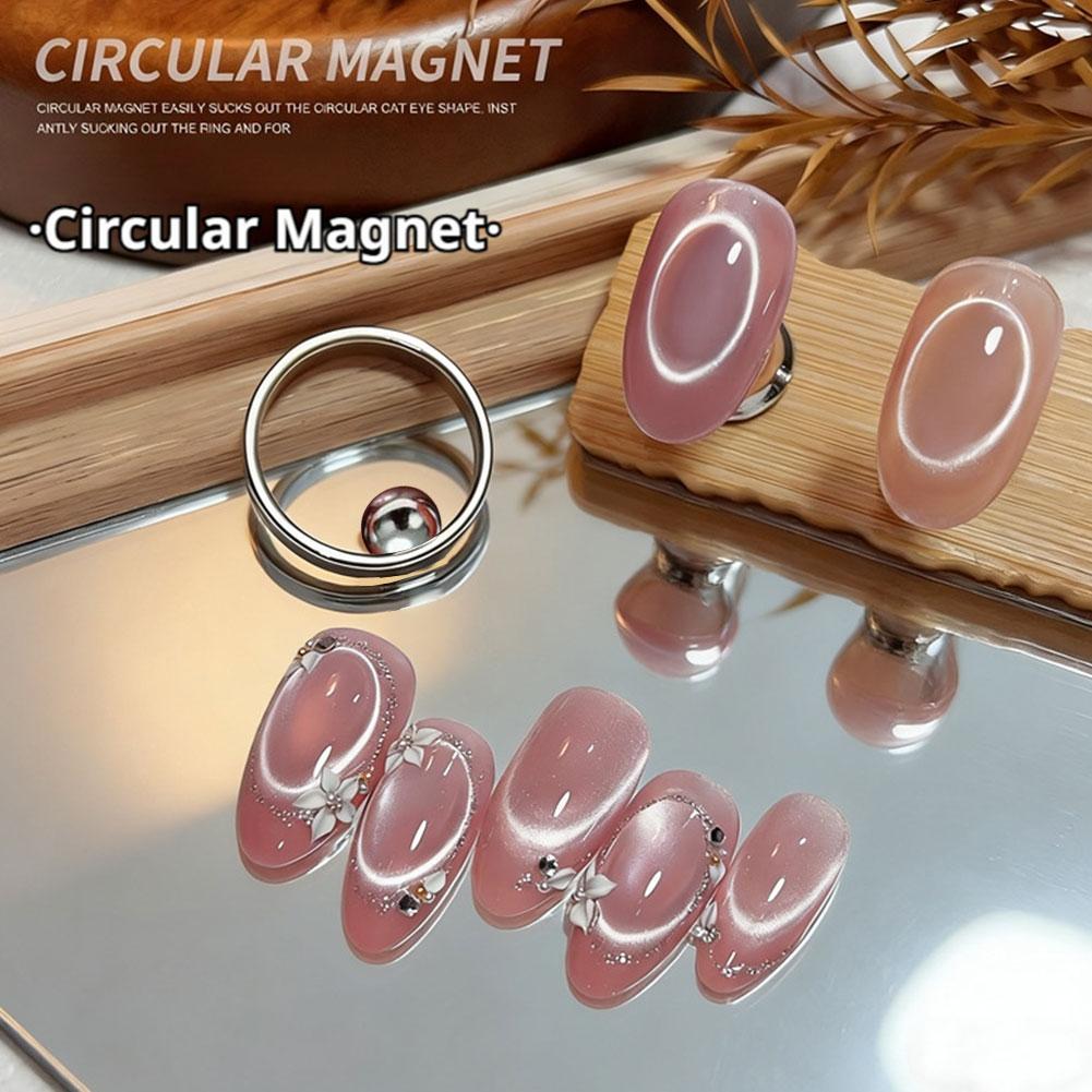 Circular Hollow Cat Eye Nail M - đánh giá và giá Nail Art Halal