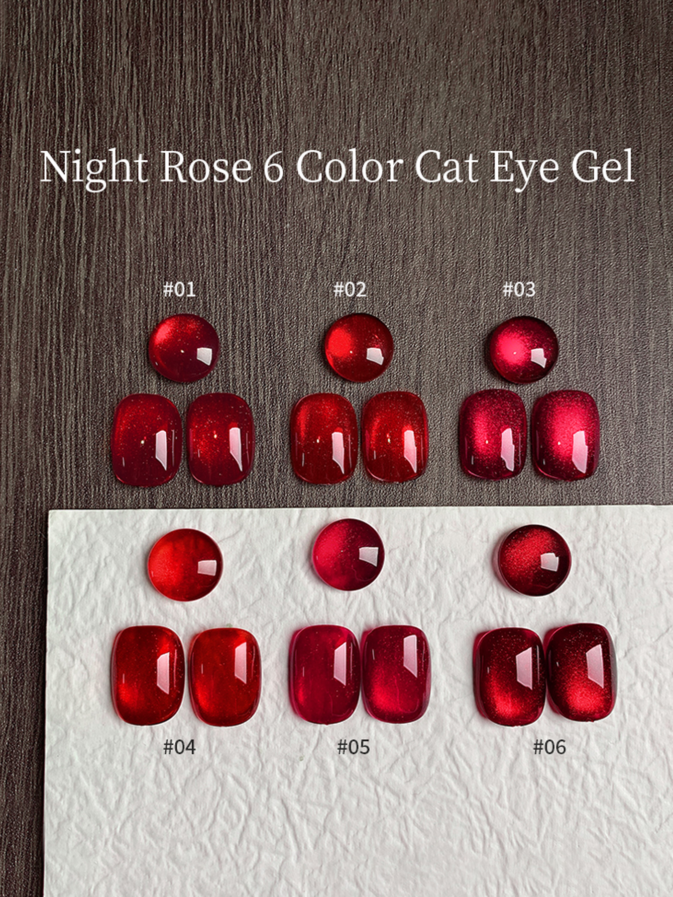 16ML Wine Red Rose Red Cat Mag - đánh giá và giá Nail Art Red Wine Cat Eye