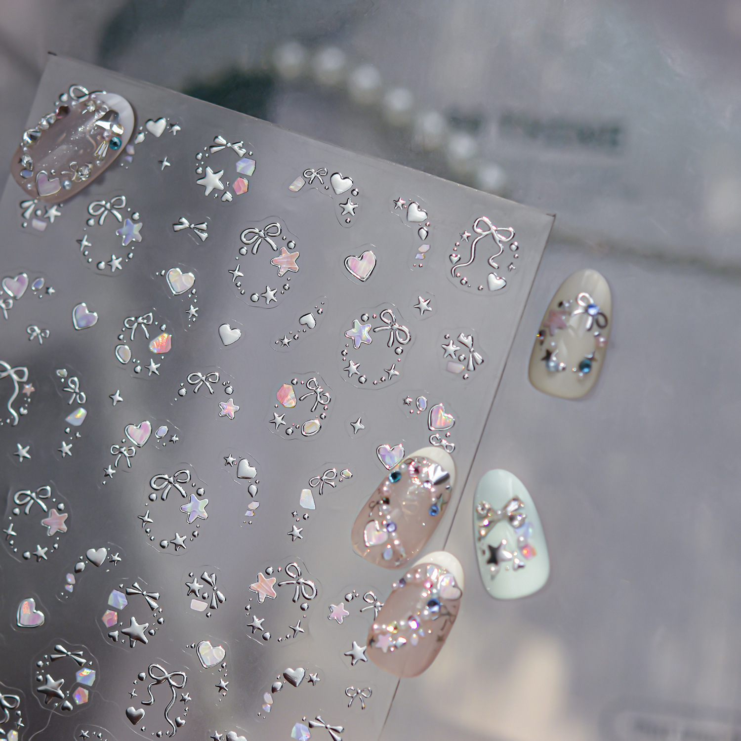 Exquisite Stars Love Garland S - đánh giá và giá Nail Art Vampire