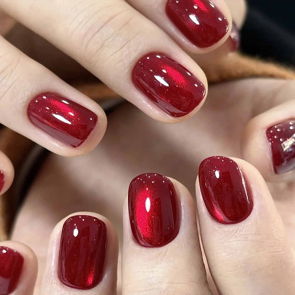 Xeijayi 10ml Wine Red Cat Eye  - đánh giá và giá Nail Art Red Wine Cat Eye