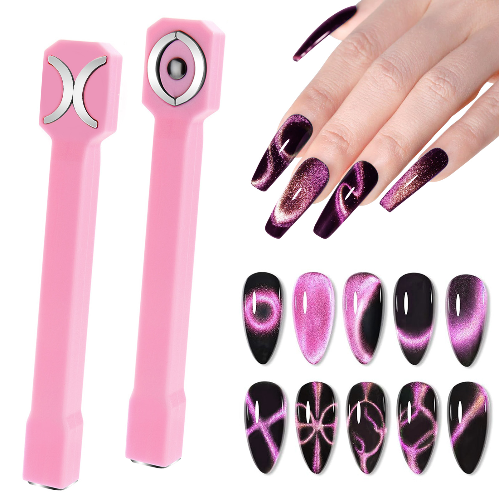 3 in 1 Nail Magnet Tool Strong - đánh giá và giá Nail Art Halal