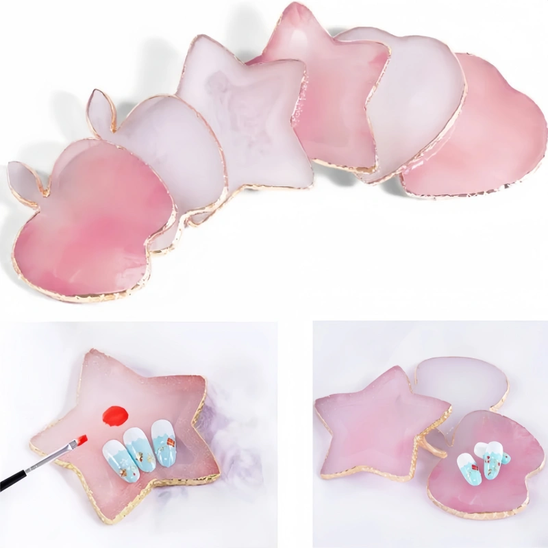 Resin Agate Stone Nail Art Pal - đánh giá và giá Nail Art Kaki