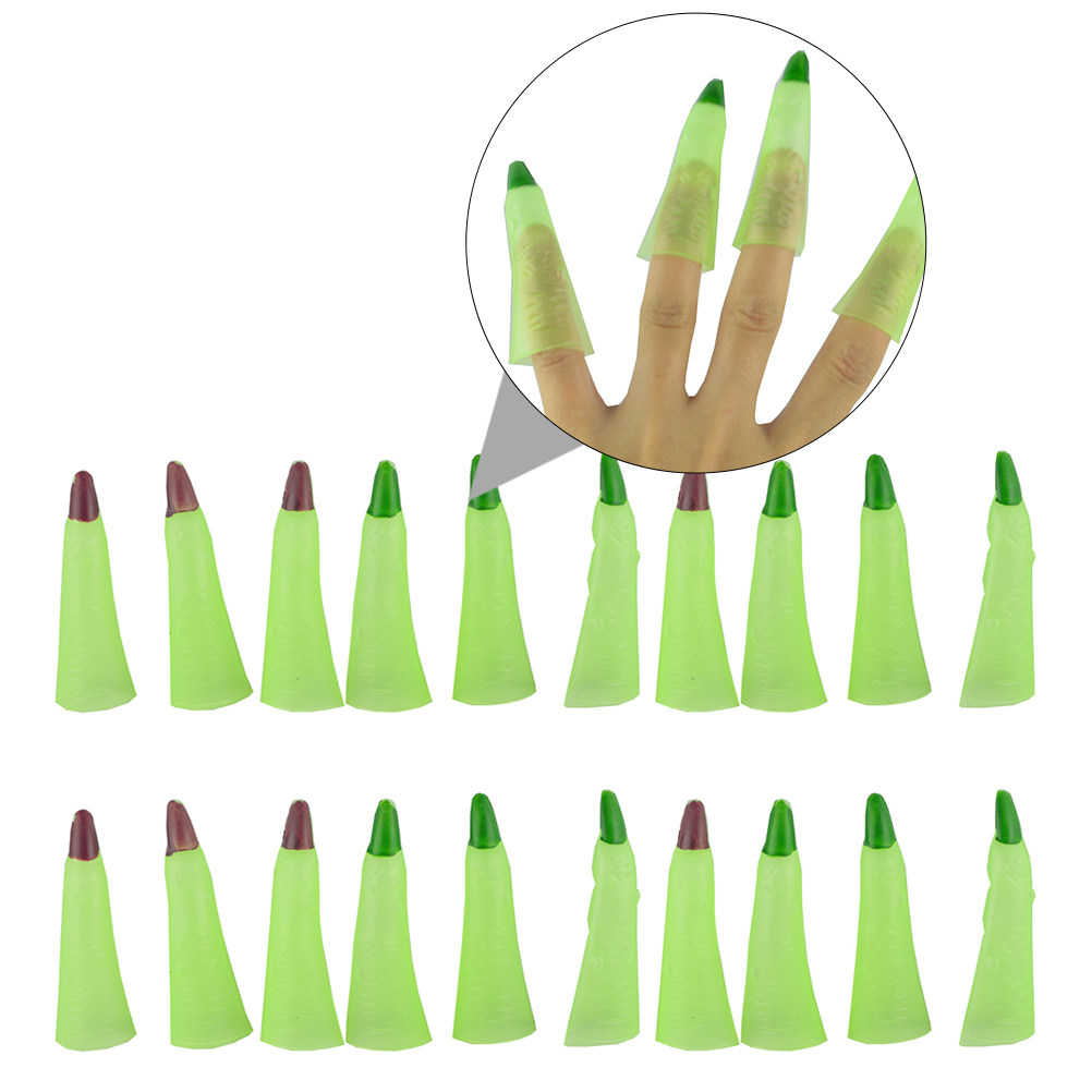 Fake Witch Nails 20Pcs for Hal - đánh giá và giá Nail Art Zombie