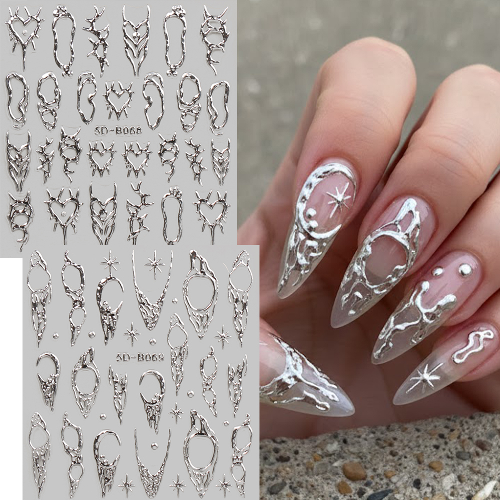 2pcs Vintage Thorns Y2K Nail A - đánh giá và giá Nail Art Vampire