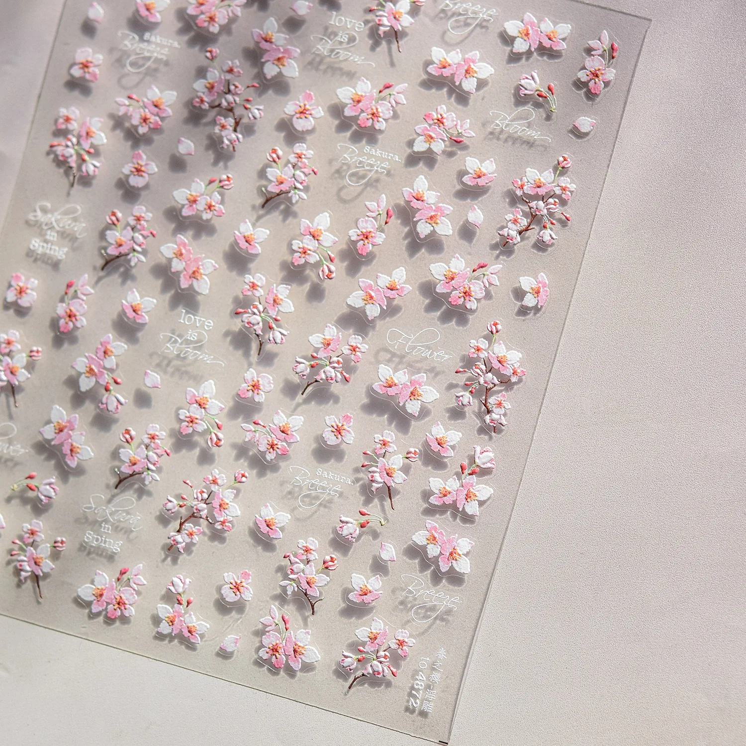 Japanese Nail Parts 5D Reliefs - đánh giá và giá Nail Art Vampire