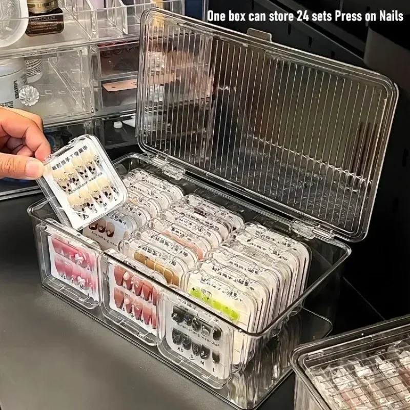 2024 Clear Press On Nails Stor - đánh giá và giá Nail Art Kaki