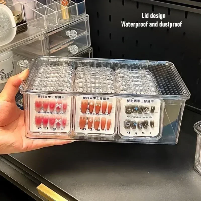 2024 Clear Press On Nails Stor - đánh giá và giá Nail Art Kaki
