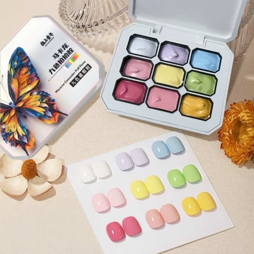 9-color solid nail polish,  Ma - đánh giá và giá Nail Art Halal