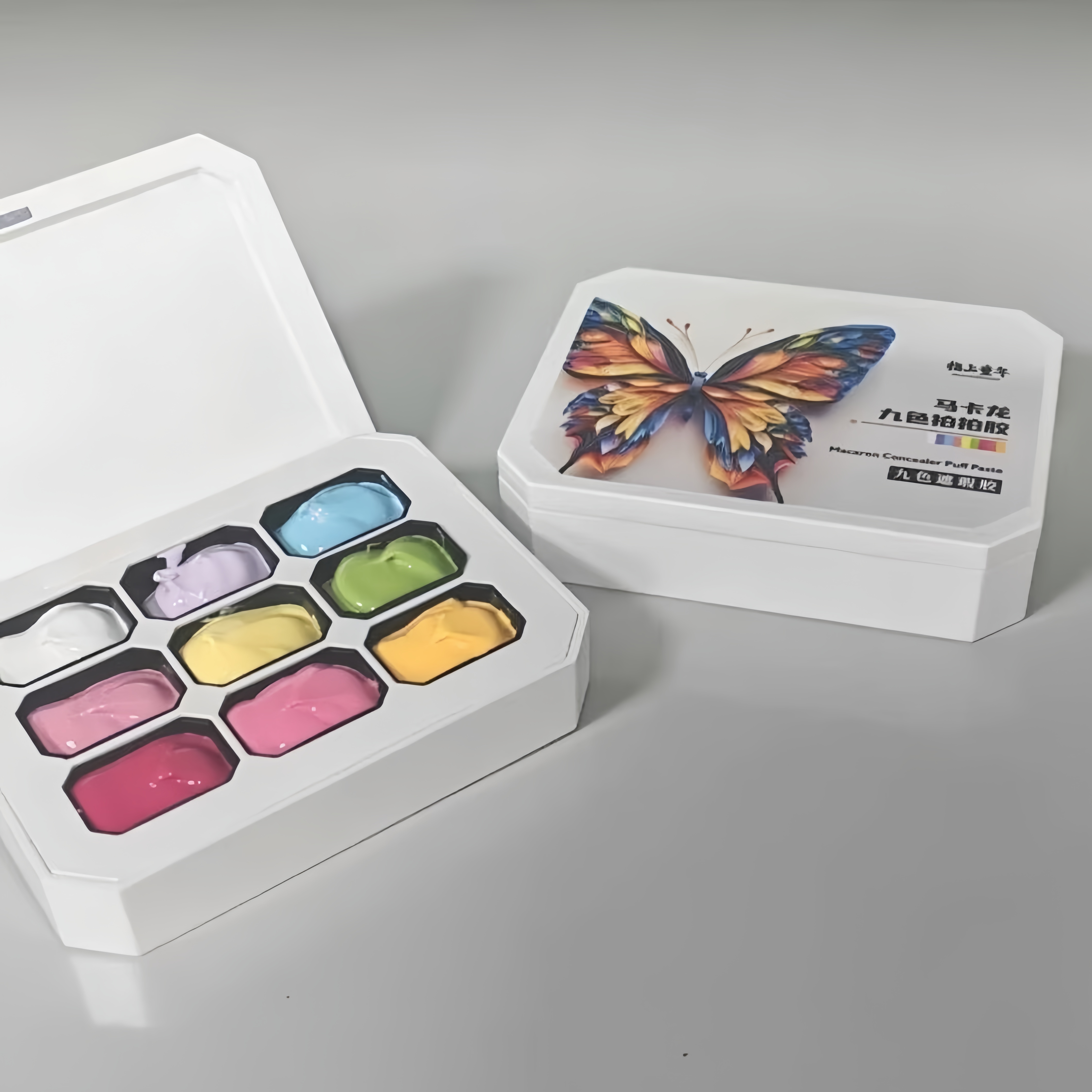 9-color solid nail polish,  Ma - đánh giá và giá Nail Art Halal
