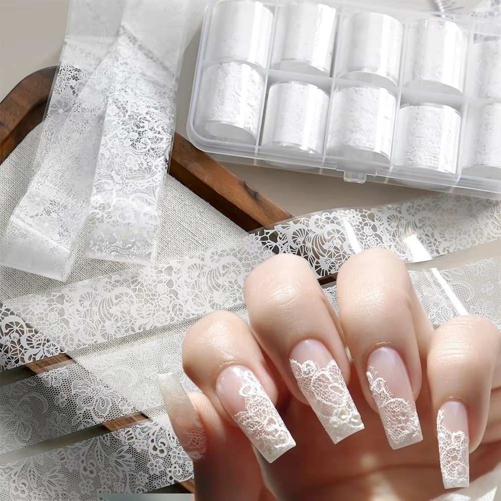 Lace Design Nail Foils Leopard - đánh giá và giá Nail Art Leopard