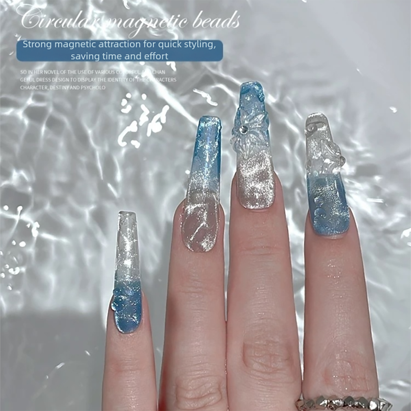 20PCS Magnetic Round Ball Nail - đánh giá và giá Nail Art Halal