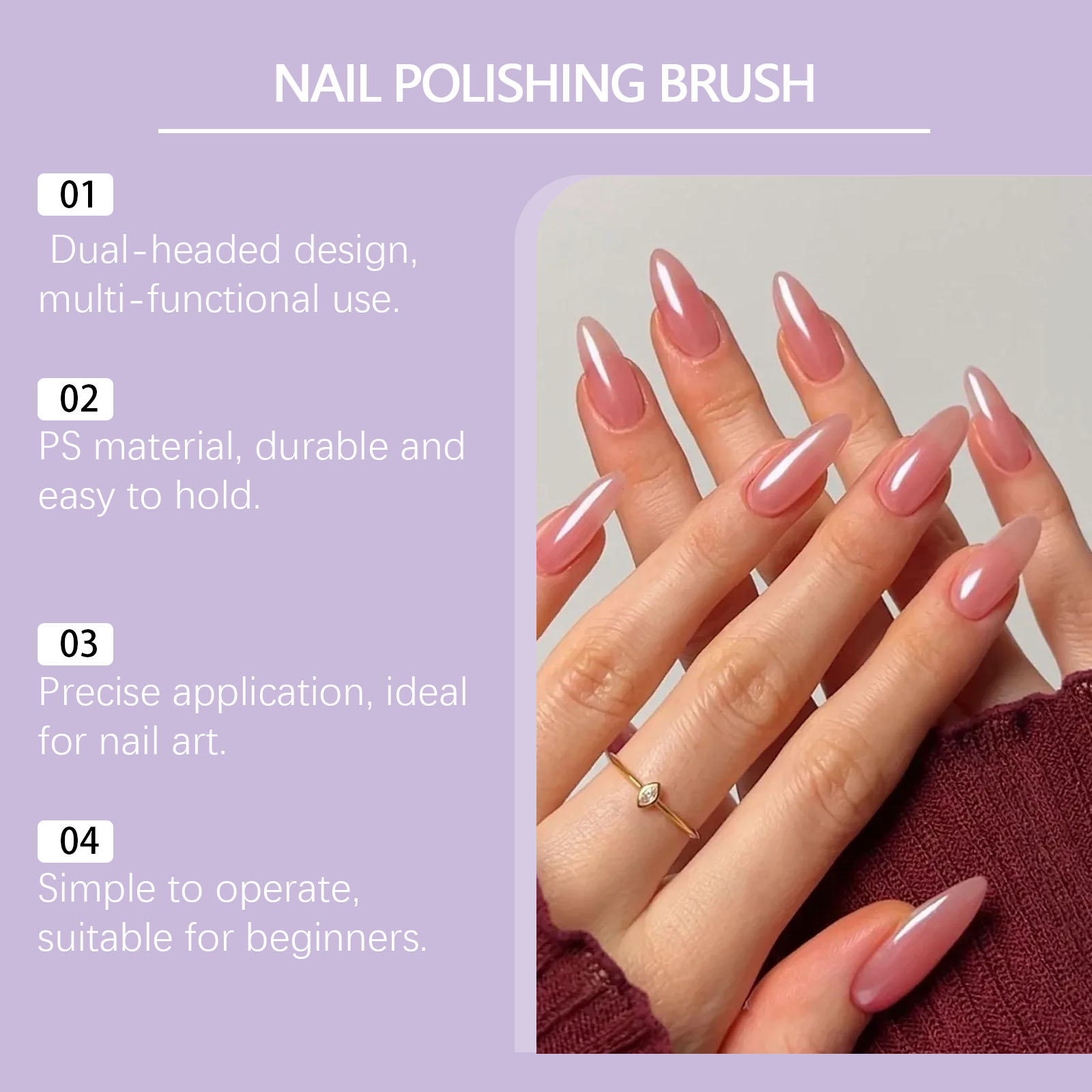 Nymixa 3 PCS Dual Head Silicon - đánh giá và giá Nail Art Halal