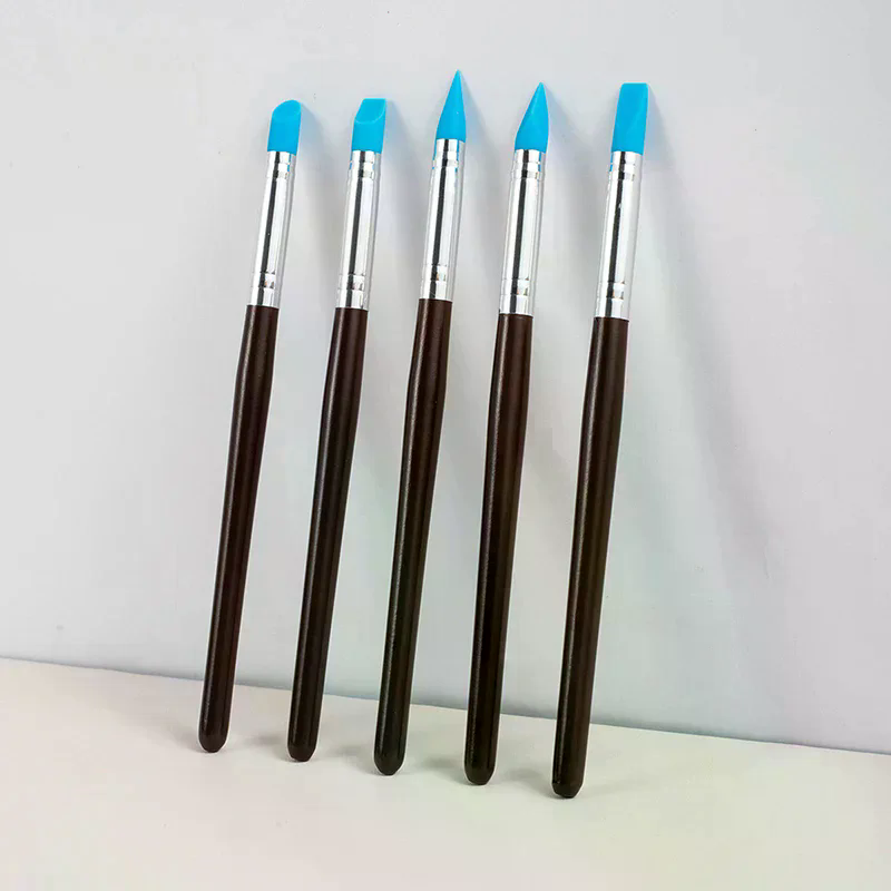 5Pcs/set Silicone Clay Sculpti - đánh giá và giá Nail Art Kaki